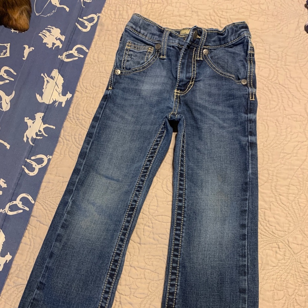 Toddler boys Wrangler 20x jeans, size 6 slim
